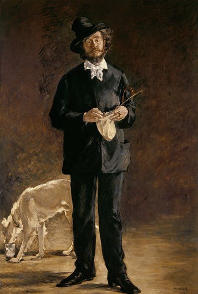 The Artist, or Portrait of Gilbert Marcellin Desboutin by Édouard Manet